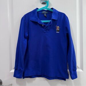 Polo Ralph Lauren Long Sleeve Polo with Bear Logo Size S (8)